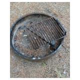 Fire Ring W/ Cooking Grate