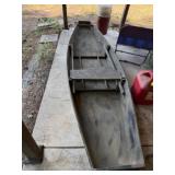 9' Pirogue Duck Boat (Ready to use)
