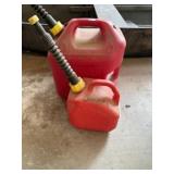 5 gal & 1.5 Gallon Fuel Cans