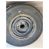 New 205/75R15 Trailer Tire/Wheel