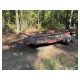 16' Tandem Axle Utility Trailer (See below)