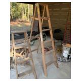 6' Wood Step Ladder