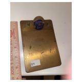 Vintaeg Cotton Belt Route Clipboard