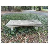Concrete Garden Bench