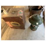 Vintage Coleman Lantern & Carry Box