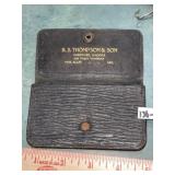 Vintage Thompson Hardware Pine Bluff, AR Wallet
