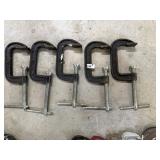 (5) C- Clamps