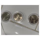 (3) Uncirculated Quarters