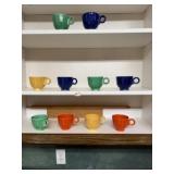 Vintage Fiesta Cups (10)