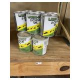 (12) Cans of 2 Cycle Oil (8 oz Cans)