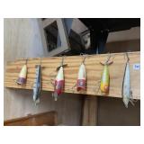 (6) Vintage Bass/Fish Lures