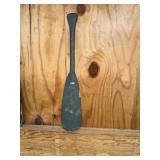 Vintage Sculling Paddle (Green)