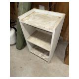 Vintage White Shelf Unit