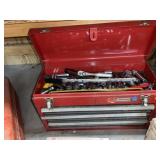 Nice Craftsman Tools Box w Drawers & Good Tools