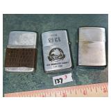 (3) Pocket Lighters