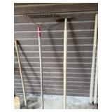 Garden Rake & Garden Hoe