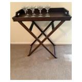 Cherry Butler's Tray Table