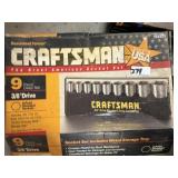 Craftsman 3/8' Drive SAE Socket Set