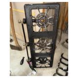 Near New 3 Burner Propane Stove (1 Leg Damaged)