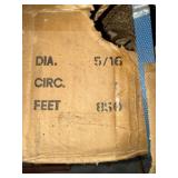 Box of 5/16' Rope (Probably 600+ Feet)