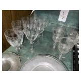 (12) Etched Crystal Stems