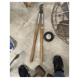 Large Limb Pruner Loppers & Lufkin Survey Tape