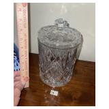 Crystal Covered Jar