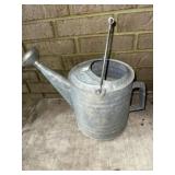 Vintage Galvanized Flower Watering Can
