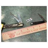 (2) Pocket Knifes (Uncle henry)