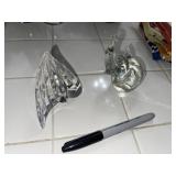 Crystal Sailboat & Elephant