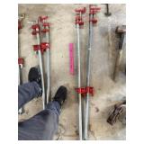 (2) 48' Bar Furniture Clamps (Right Side)