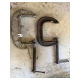 (2) C-Clamps