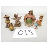 6 Tom Clark Gnome Figurines / Sculptures