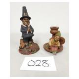 2 Tom Clark Gnome Figurines / Sculptures