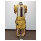 Native American Style Leather Outfit