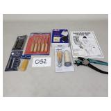 Punch Set, Carving Knives, Sewing Awl, Etc.