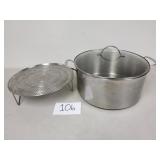 Princess House 15Qt Stockpot & Steam Rack (No Ship