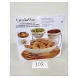 New CreativeWare Ceramic Serving Set