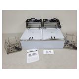 Rovsun Electric Dual Fryer (No Ship)