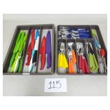 Flatware and Knives + Storage Trays (No Ship)