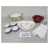 Kobe Colander, Princess House Bowls, Etc (No Ship)
