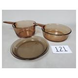 Corning Vision & Pyrex Amber Glass (No Ship)