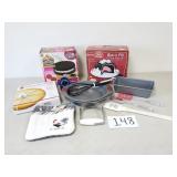Bake Set, Pie Divider, Utensils, Baking Pans, Etc.
