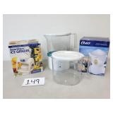 Juicer, Iced Tea Pot & Snow Shaver (No Ship)