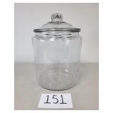 Large Glass Cookie Jar (No Ship)