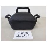 Paula Deen Cast Iron Square Casserole / Dutch Oven