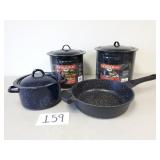 Stock Pots & Palm Restaurant Skillet (No Ship)