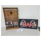 Drink-O-Rama Game + Bar Light (No Ship)