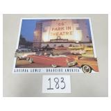 Lucinda Lewis "Roadside America" Metal Sign