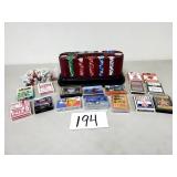 Poker Chips, Playing Cards & Dice (No Ship)